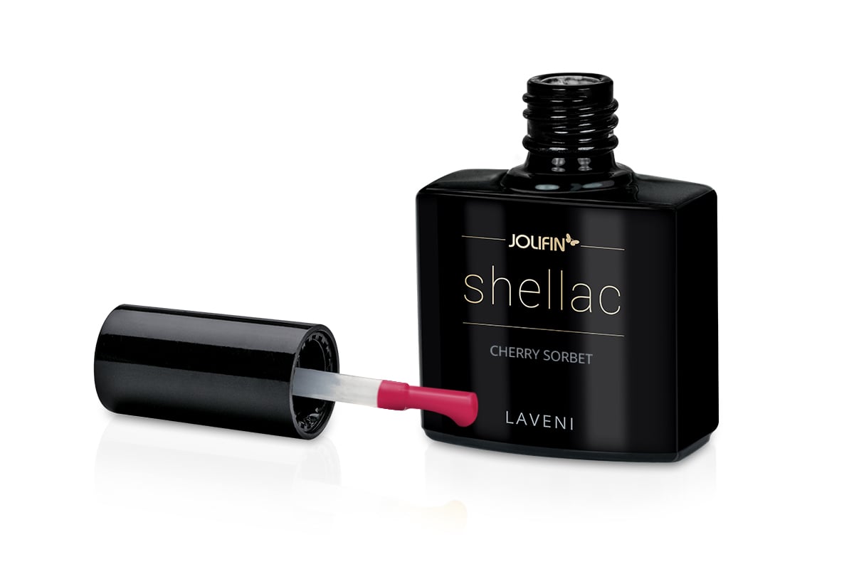 Jolifin LAVENI Shellac - cherry sorbet 10ml