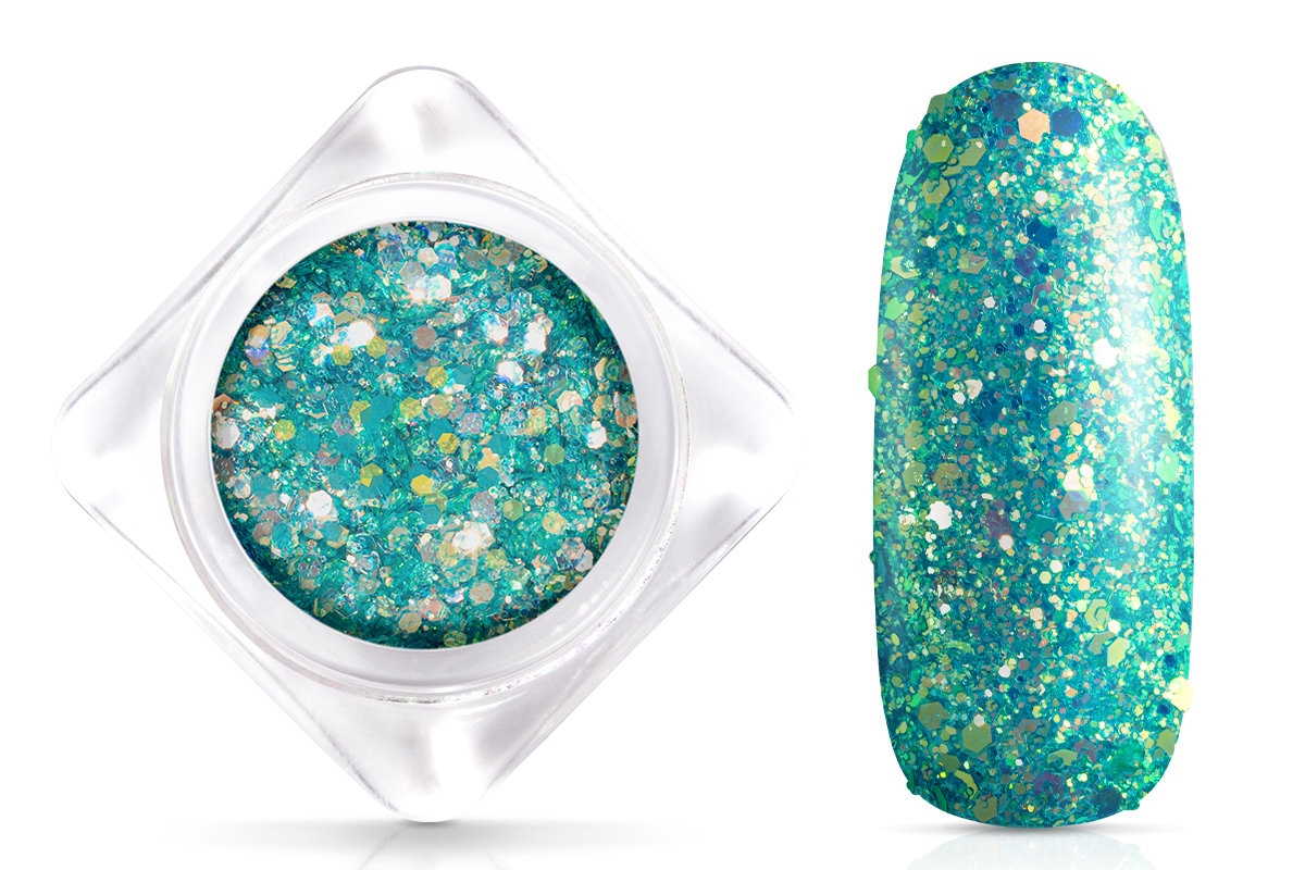 Jolifin Glitterpuder - sparkle ocean