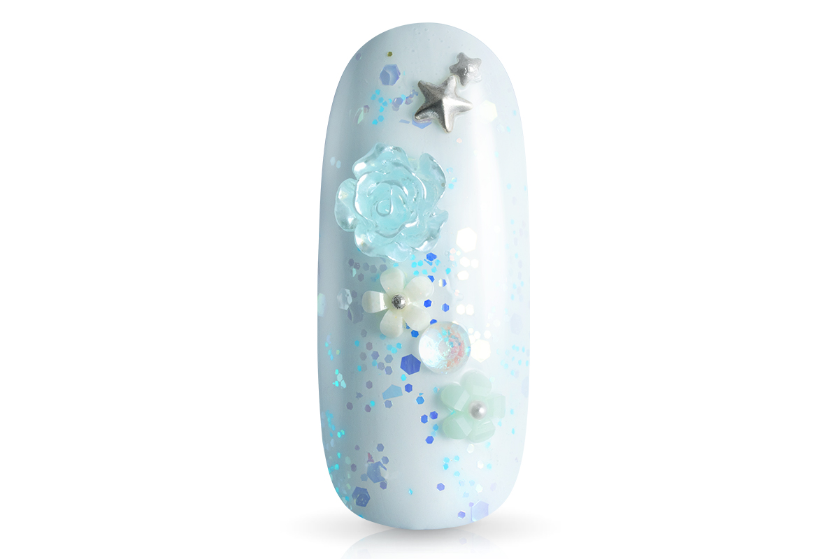 Jolifin Nail Art Display - babyblue mix