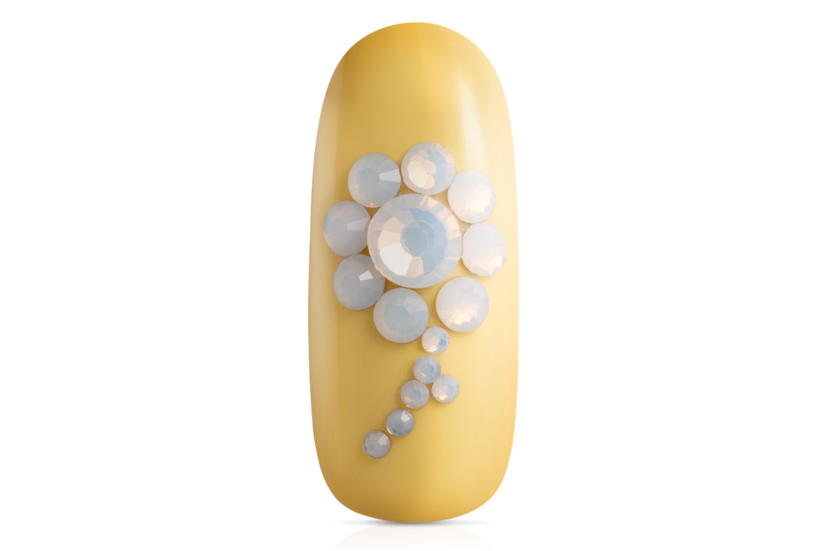 Jolifin LAVENI Rhinestone Display - white opal