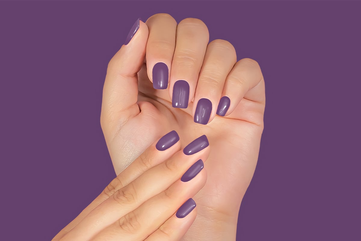 Jolifin LAVENI Shellac PeelOff - deep lavender 10ml