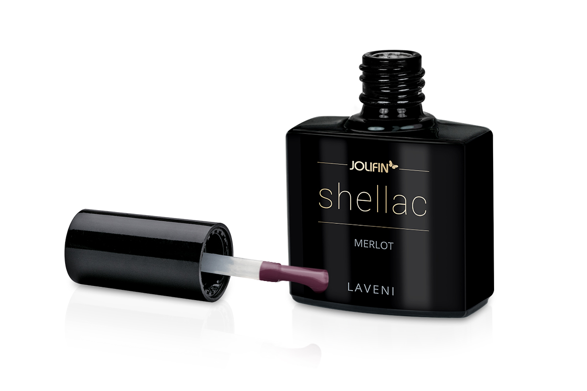 Jolifin LAVENI Shellac - merlot 10ml