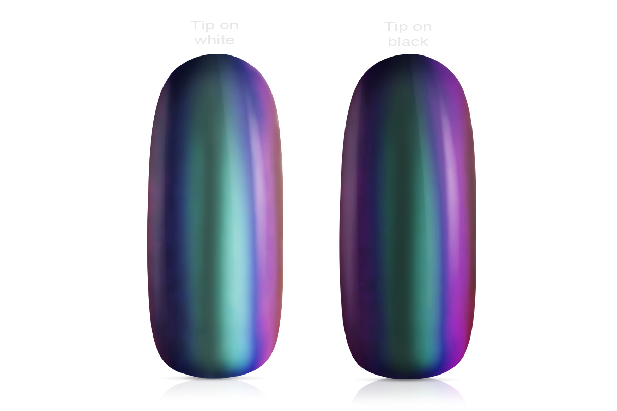 Jolifin Mirror-Chrome Pigment - FlipFlop türkis & violet