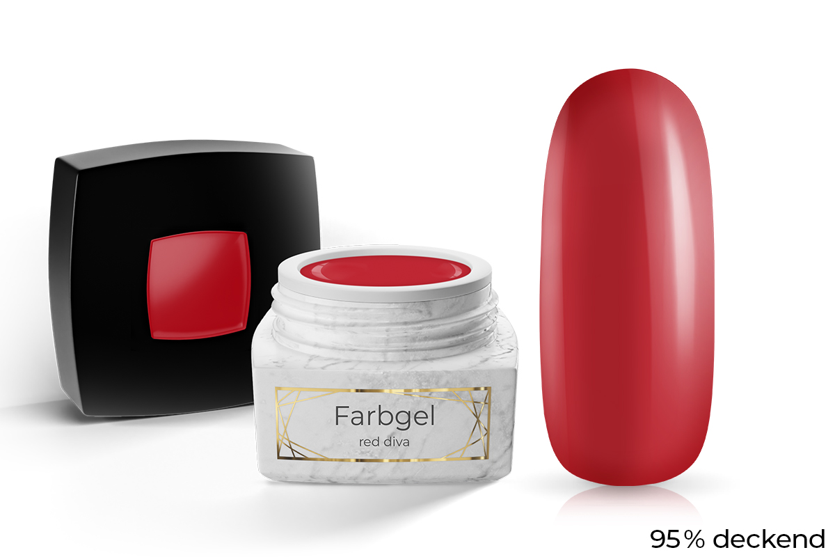 Jolifin LAVENI PRO Farbgel - red diva 5ml