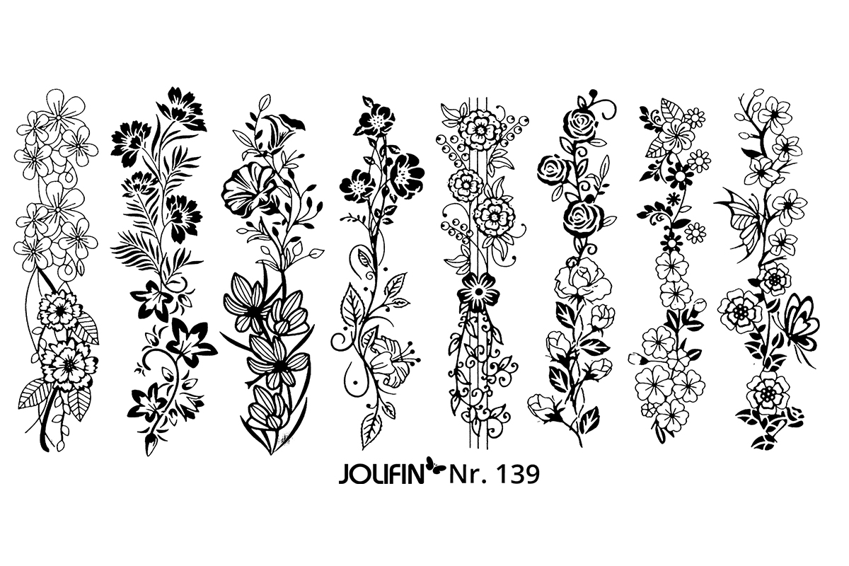 Jolifin Stamping Stencil No. 139