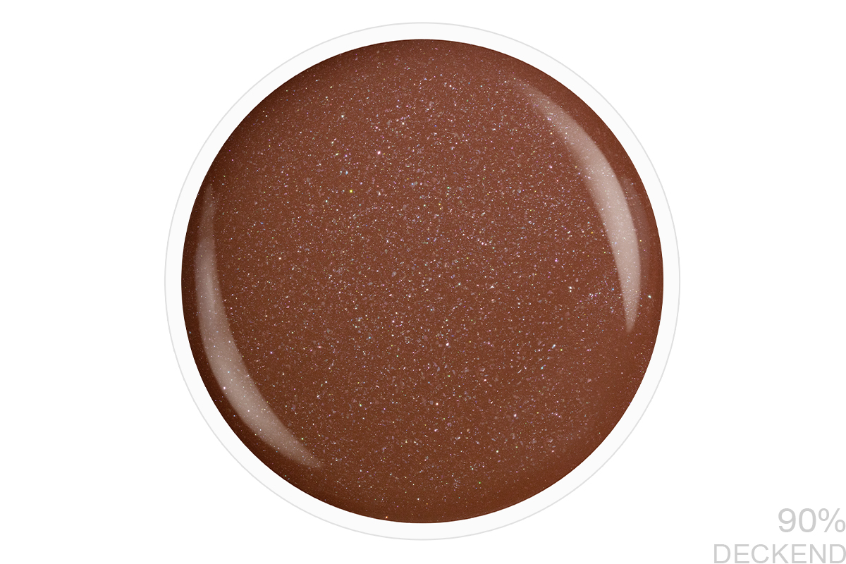 Jolifin LAVENI Shellac - elegance chocolate Glimmer 10ml