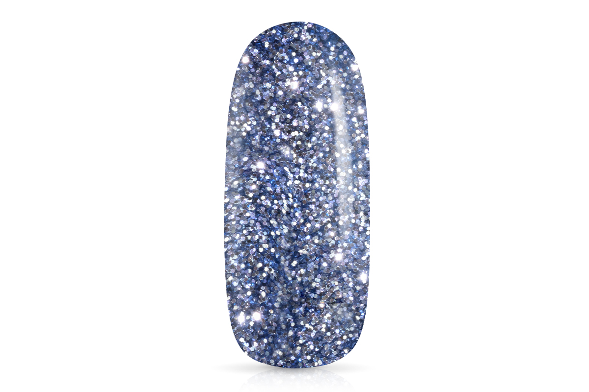Jolifin LAVENI Farbgel - blue Glitter 5ml