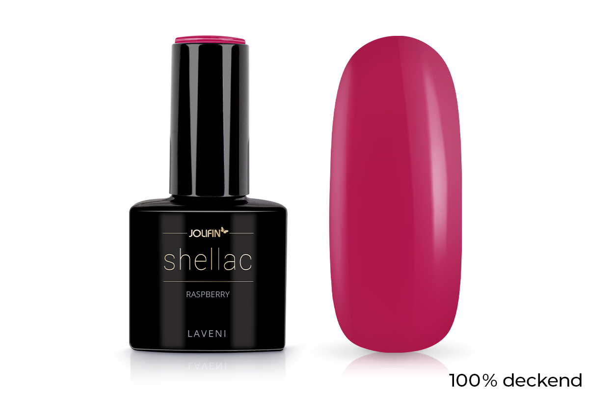 Jolifin LAVENI Shellac - raspberry 10ml