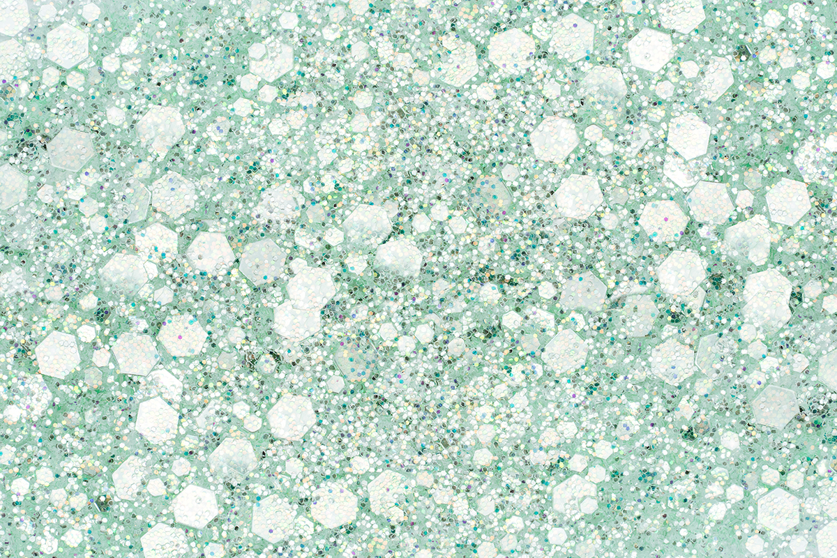 Jolifin LAVENI Crystal Glitter - mint