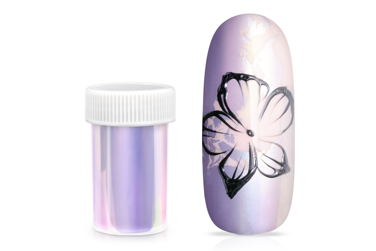 Jolifin Transfer Nail Foil XL - Aurora Pearl rosé-lavender