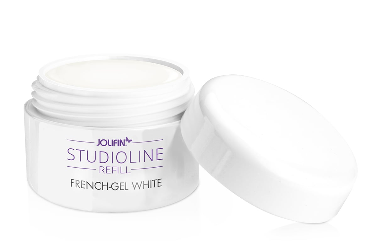 Jolifin Studioline French Gel white 5ml - Refill