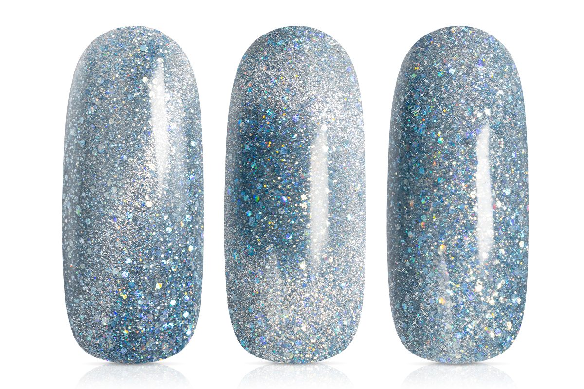 Jolifin LAVENI Shellac - Cat-Eye turquoise space 10ml