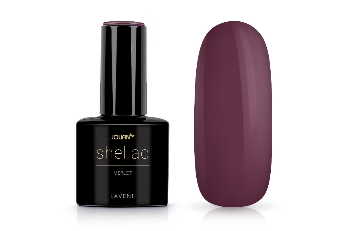 Jolifin LAVENI Shellac - merlot 10ml