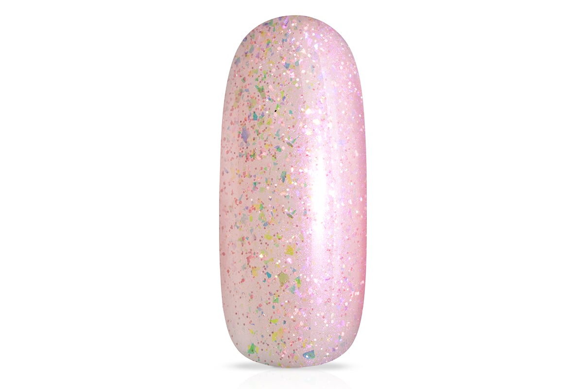 Jolifin LAVENI Shellac - aurora-effect pink 10ml