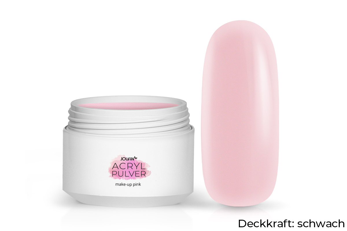 Jolifin acrylic powder - make-up pink 30g