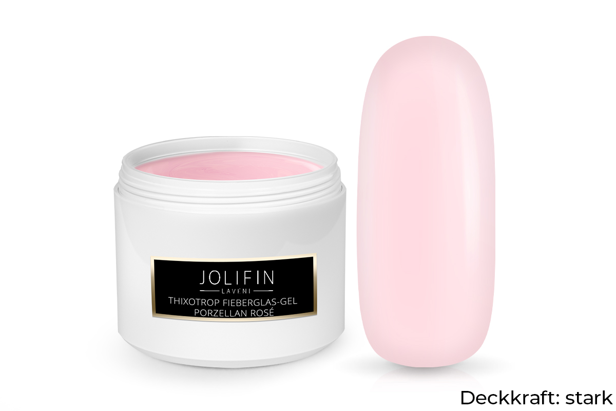 Jolifin LAVENI Refill - Thixotrop Fiberglas-Gel porzellan rosé 250ml