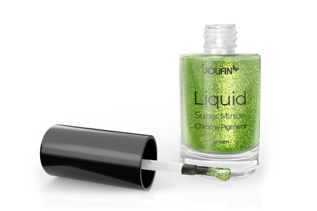 Jolifin Liquid Super Mirror-Chrome Pigment - green 6ml