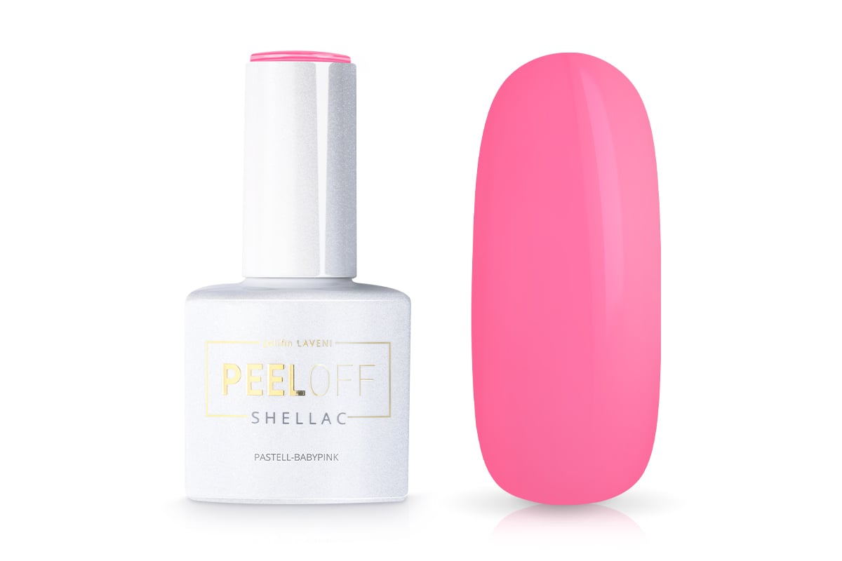 Jolifin LAVENI Shellac PeelOff - pastel baby pink 10ml