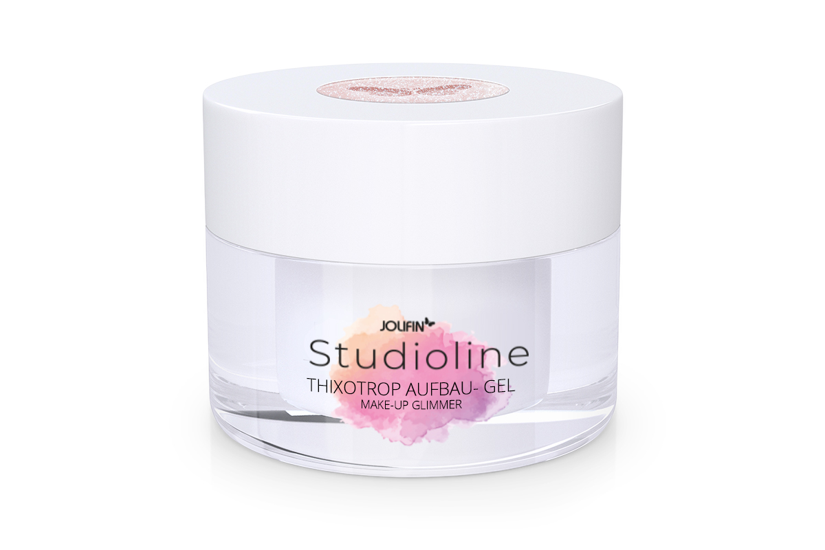 Jolifin Studioline - Thixotrop Aufbau-Gel make-up Glimmer 30ml