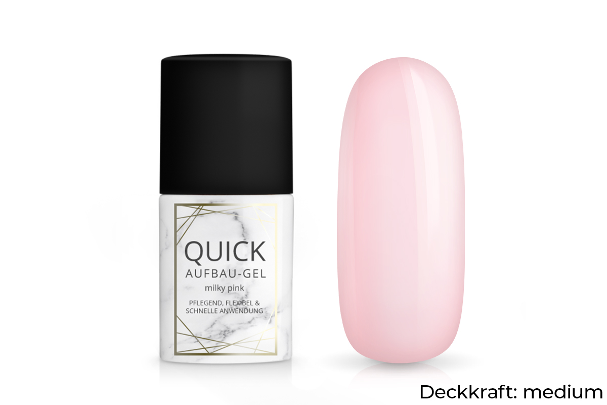 Jolifin LAVENI Pro - Quick Aufbau-Gel milky pink 11ml