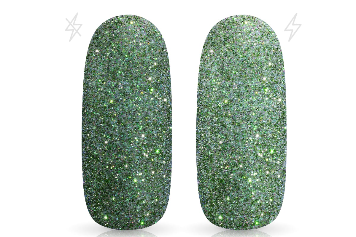 Jolifin LAVENI FlashOn glitter powder - opal green