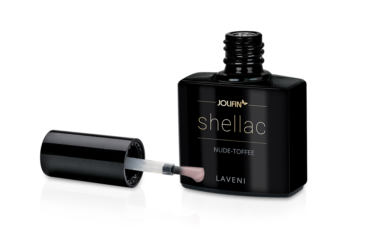 Jolifin LAVENI Shellac - nude-toffee 10ml