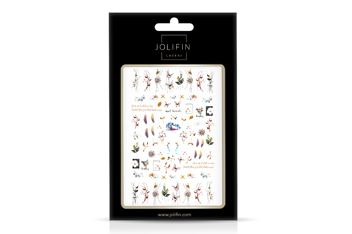 Jolifin LAVENI XL Sticker - Flowers No. 53