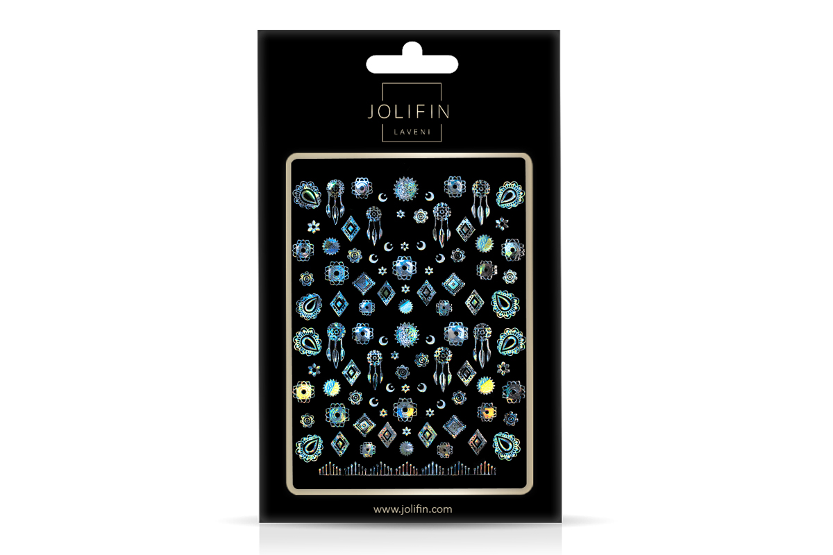 Jolifin LAVENI XL Sticker - Silver Hologramm Nr. 7