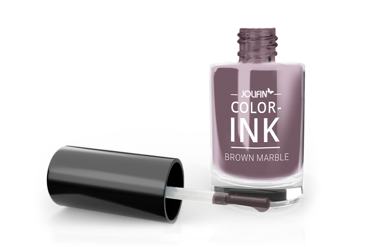 Jolifin Color-Ink - brown marble 6ml