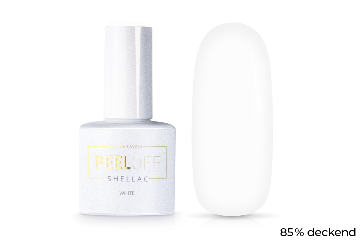 Jolifin LAVENI Shellac PeelOff - white 10ml