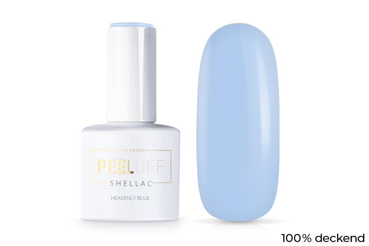 Jolifin LAVENI Shellac PeelOff - heavenly blue 10ml