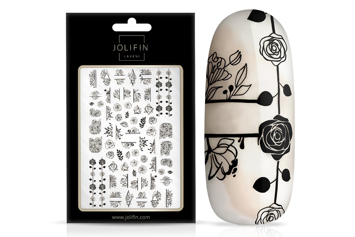 Jolifin LAVENI XL Sticker - Black 15