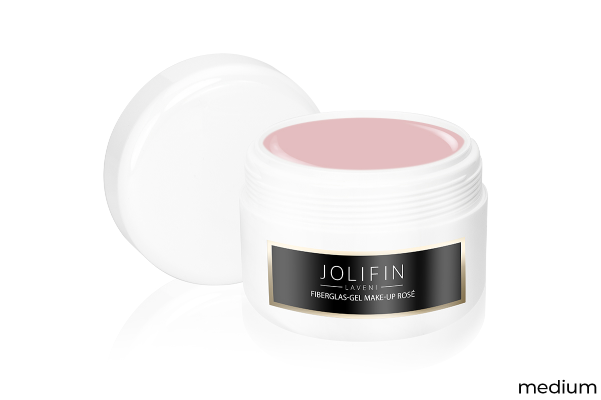 Jolifin LAVENI Refill - Fiberglas-Gel make-up rosé 250ml