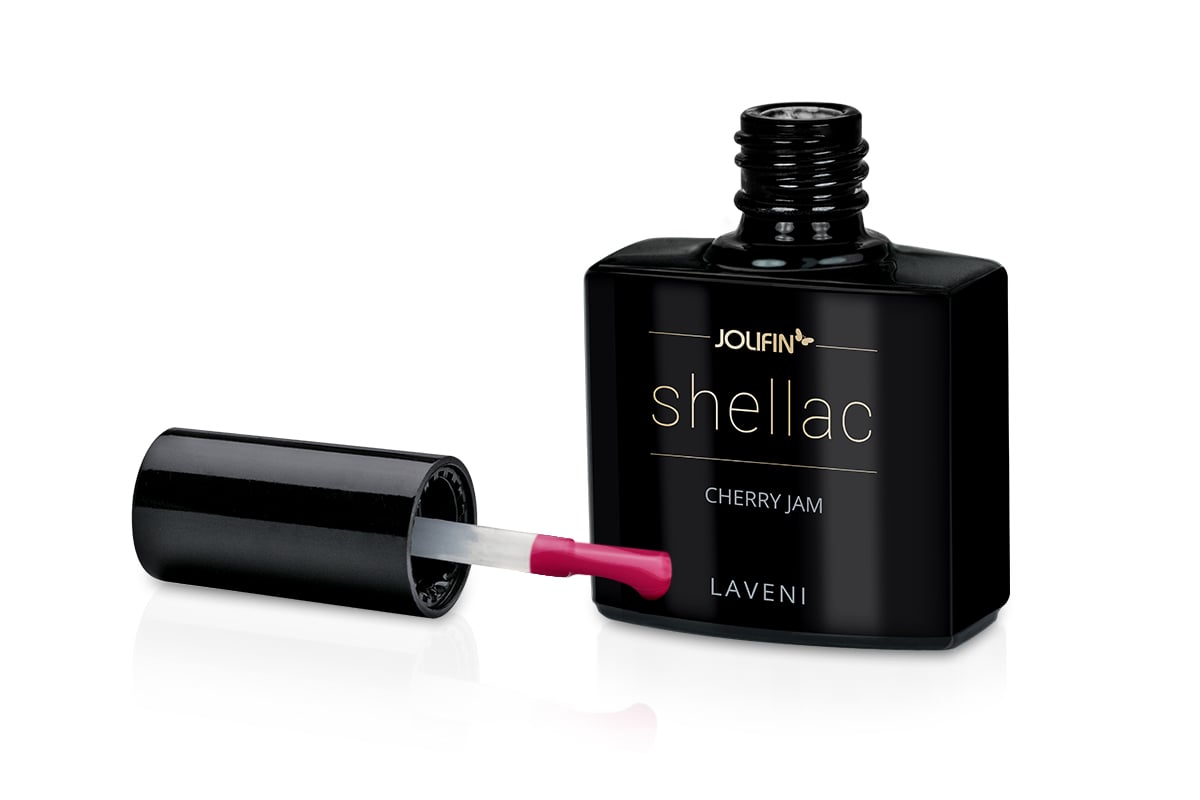 Jolifin LAVENI Shellac - cherry jam 10ml