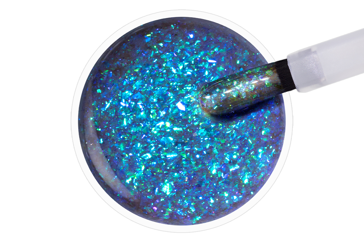 Jolifin LAVENI Shellac - ice cube Glitter 10ml