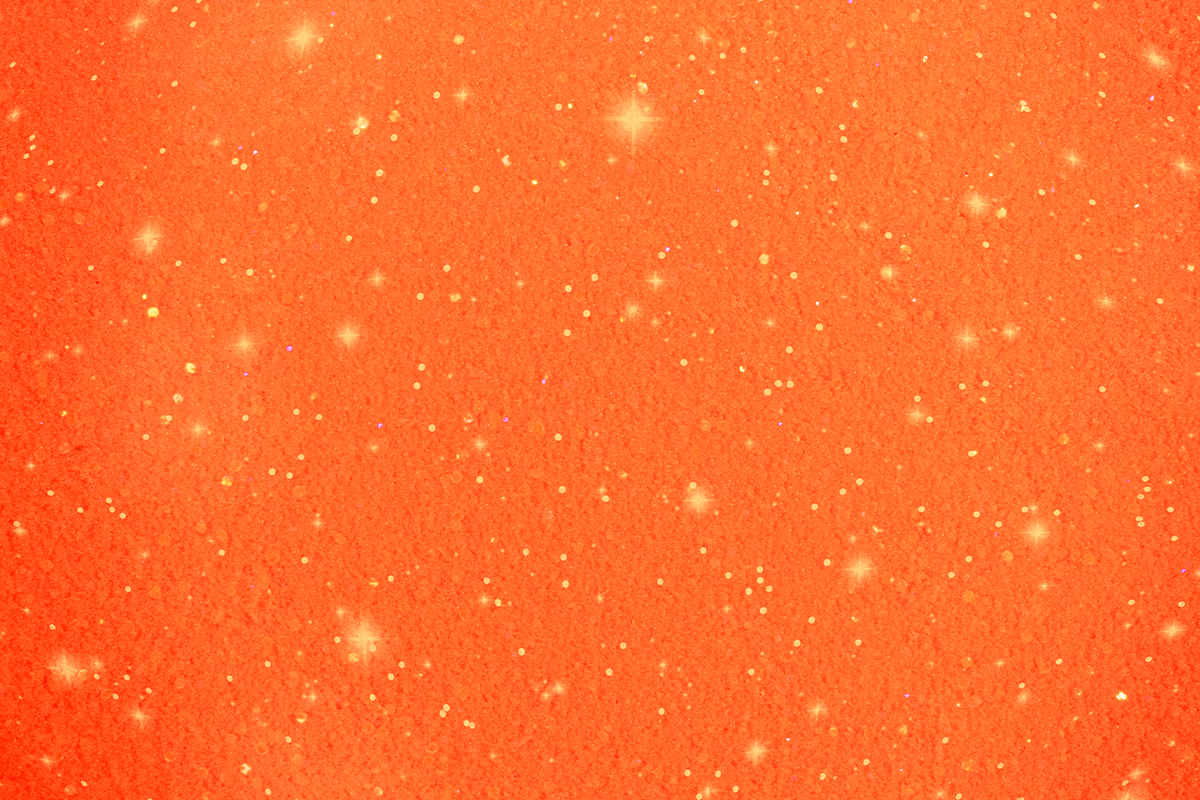 Jolifin Acryl Farbpulver - neon-orange Glitter 5g