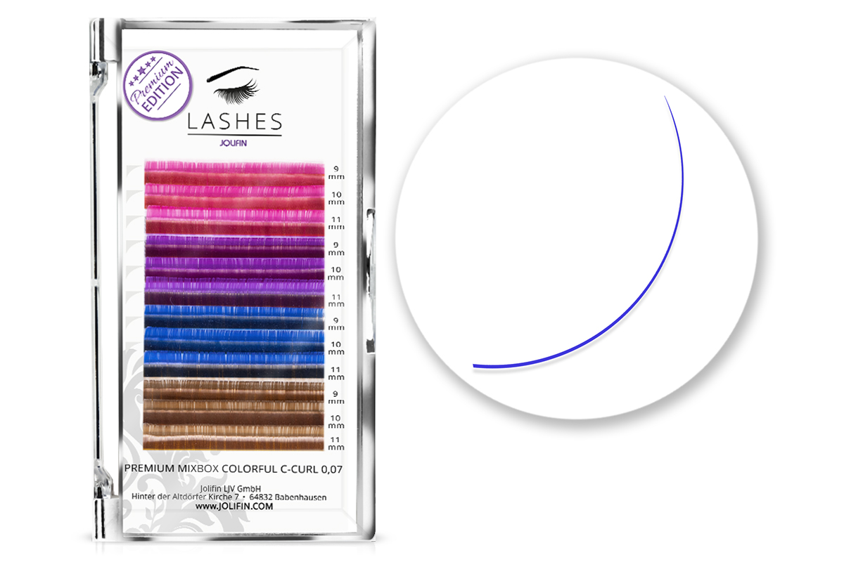 Jolifin Lashes - Premium MixBox - Colorful