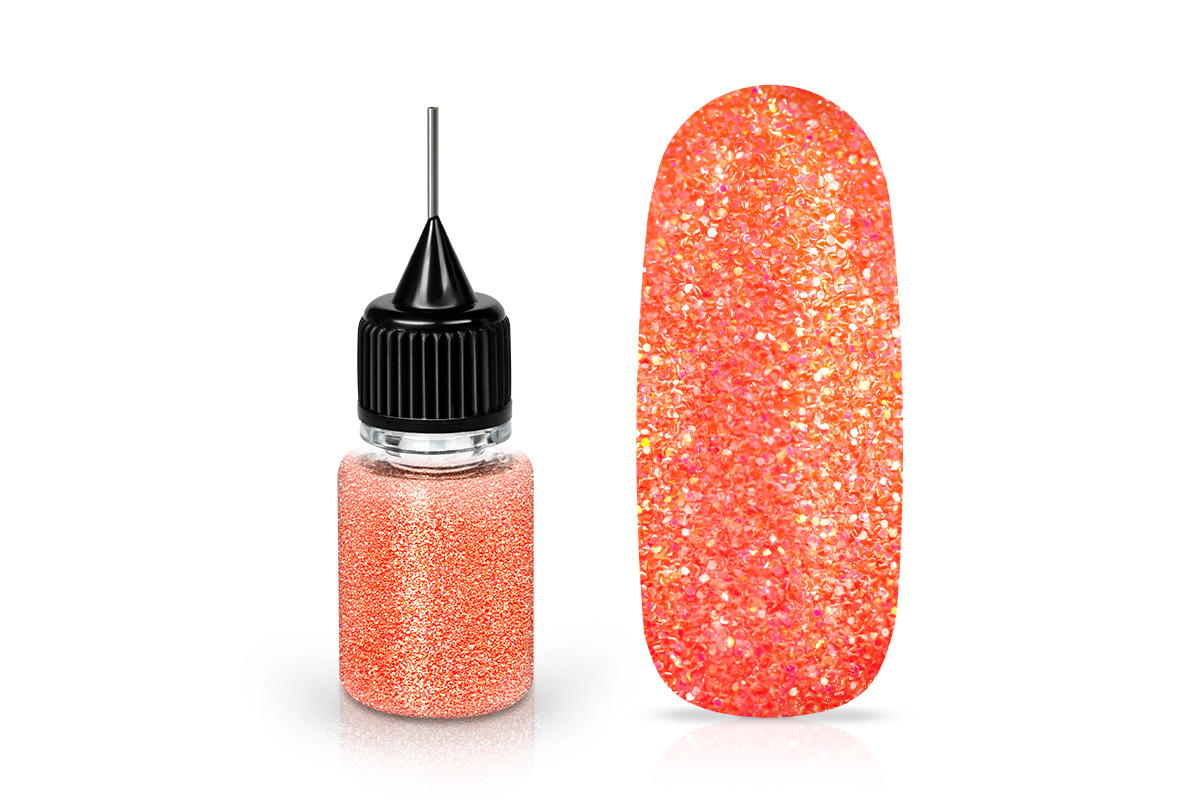 Jolifin LAVENI Diamond Dust - neon-coral