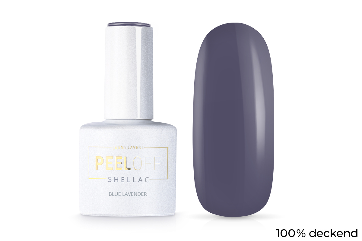 Jolifin LAVENI Shellac PeelOff - blue lavender 10ml