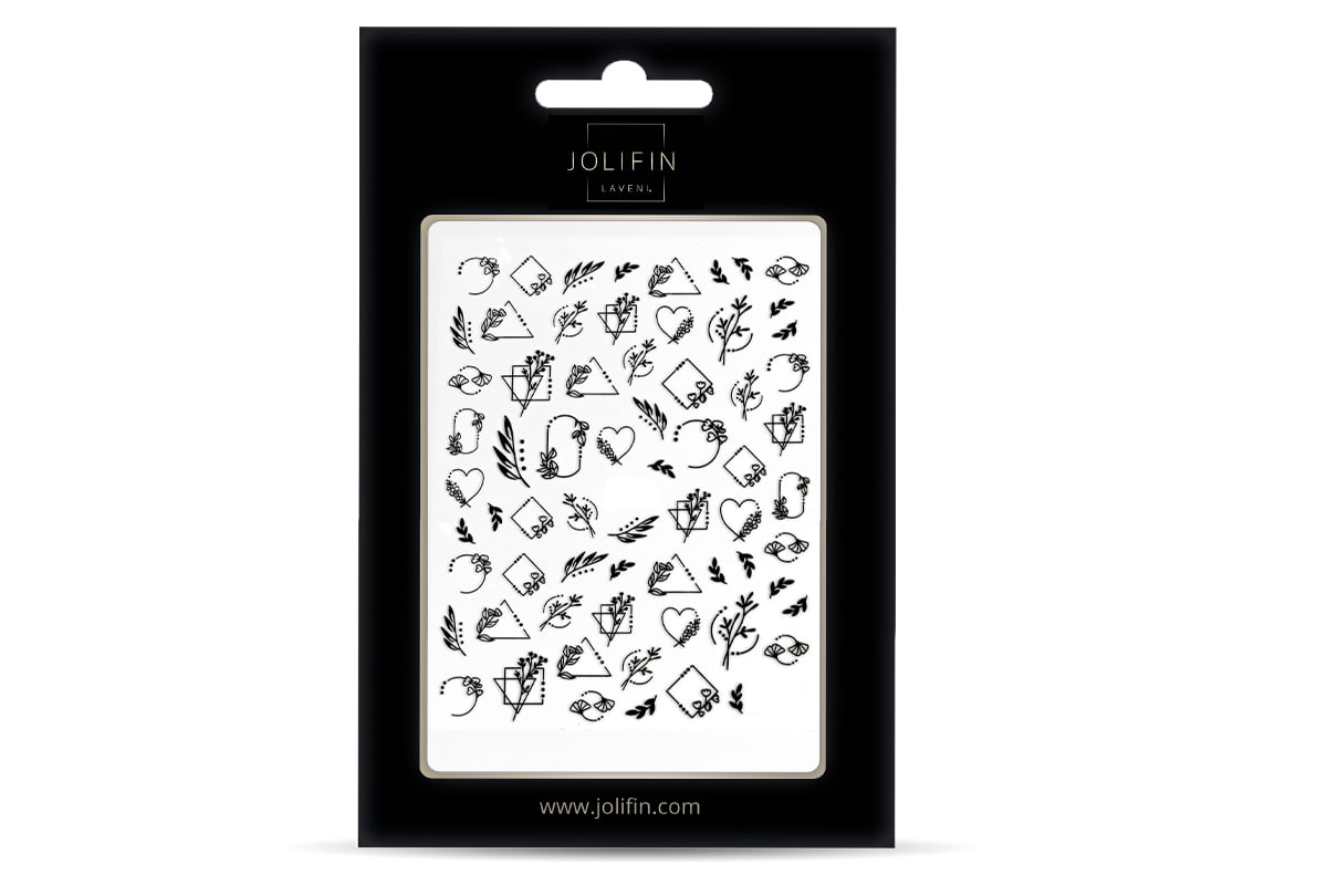 Jolifin LAVENI XL Sticker - Black 8