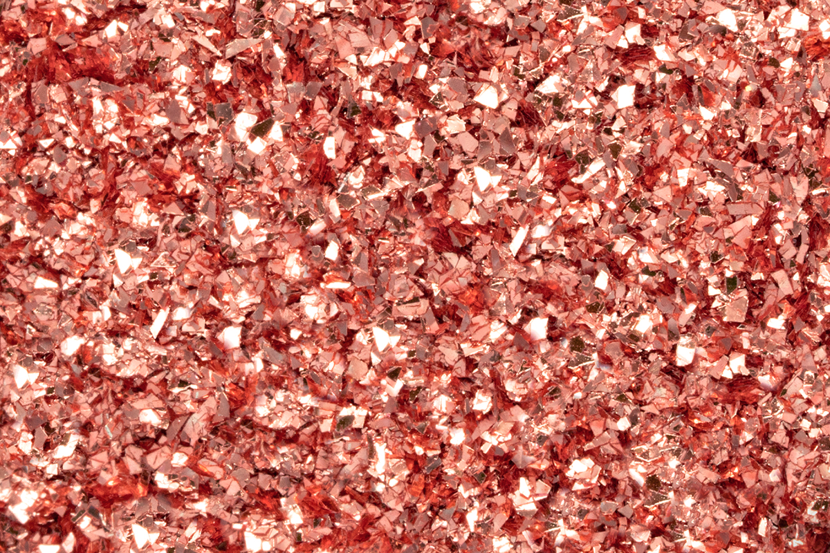 Jolifin LAVENI Elegance Dust Flakes - rosé & coral