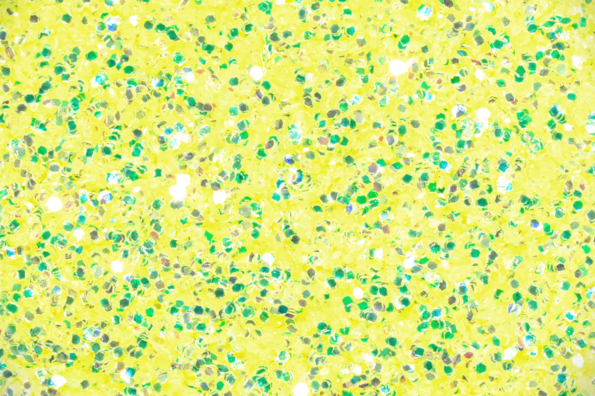 Jolifin Glitterpowder - sugar yellow