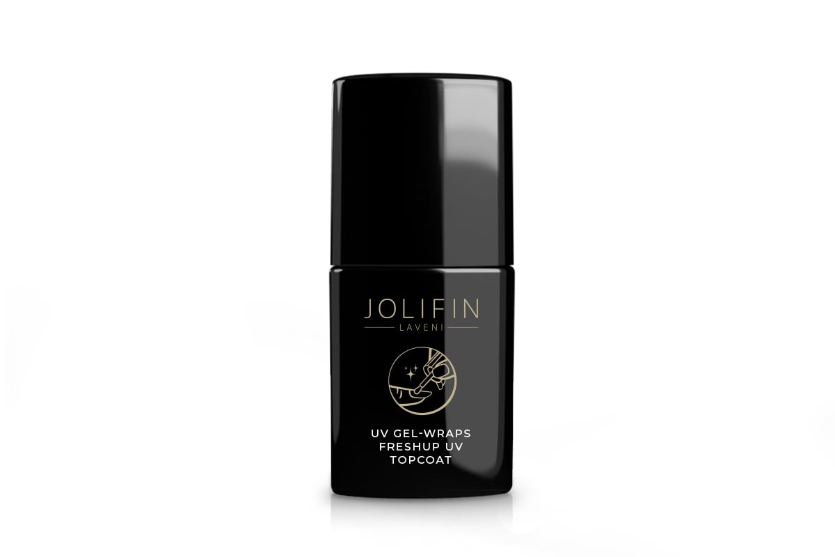 Jolifin LAVENI UV Gel-Wraps - FreshUp UV Top-Coat 11ml  