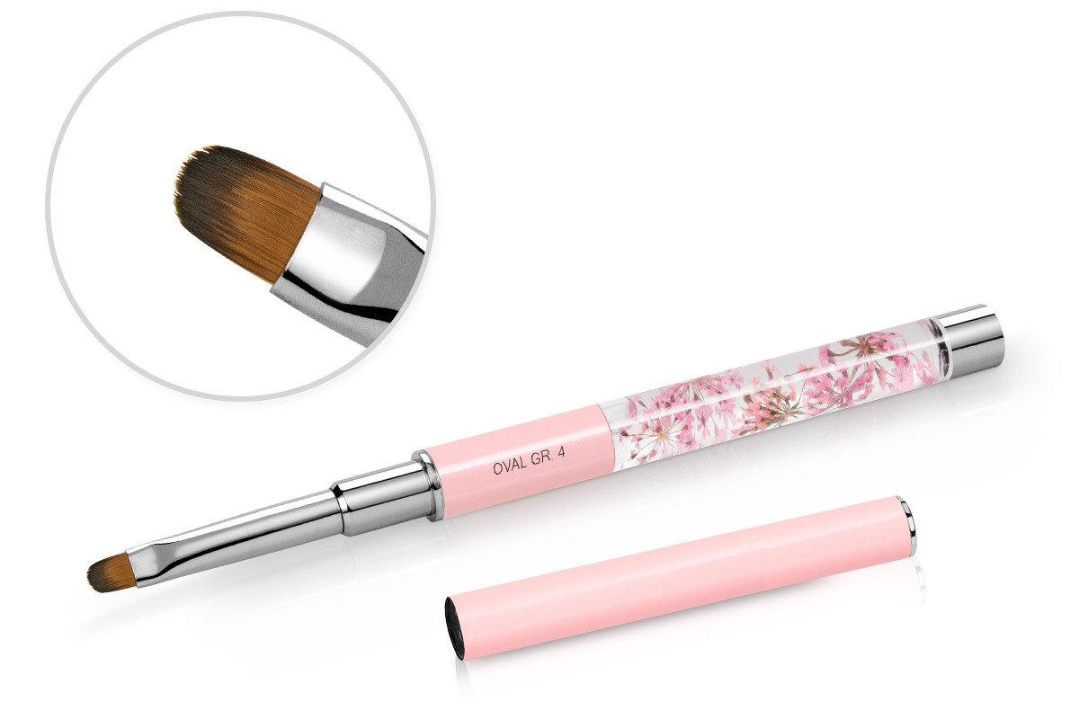 Jolifin Dried Flowers Brush rosé - oval size 4