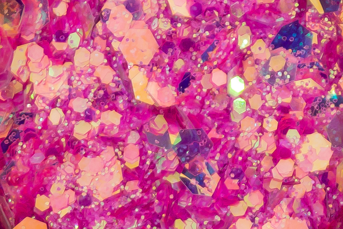 Jolifin LAVENI Mermaid Glitter - neon-magenta