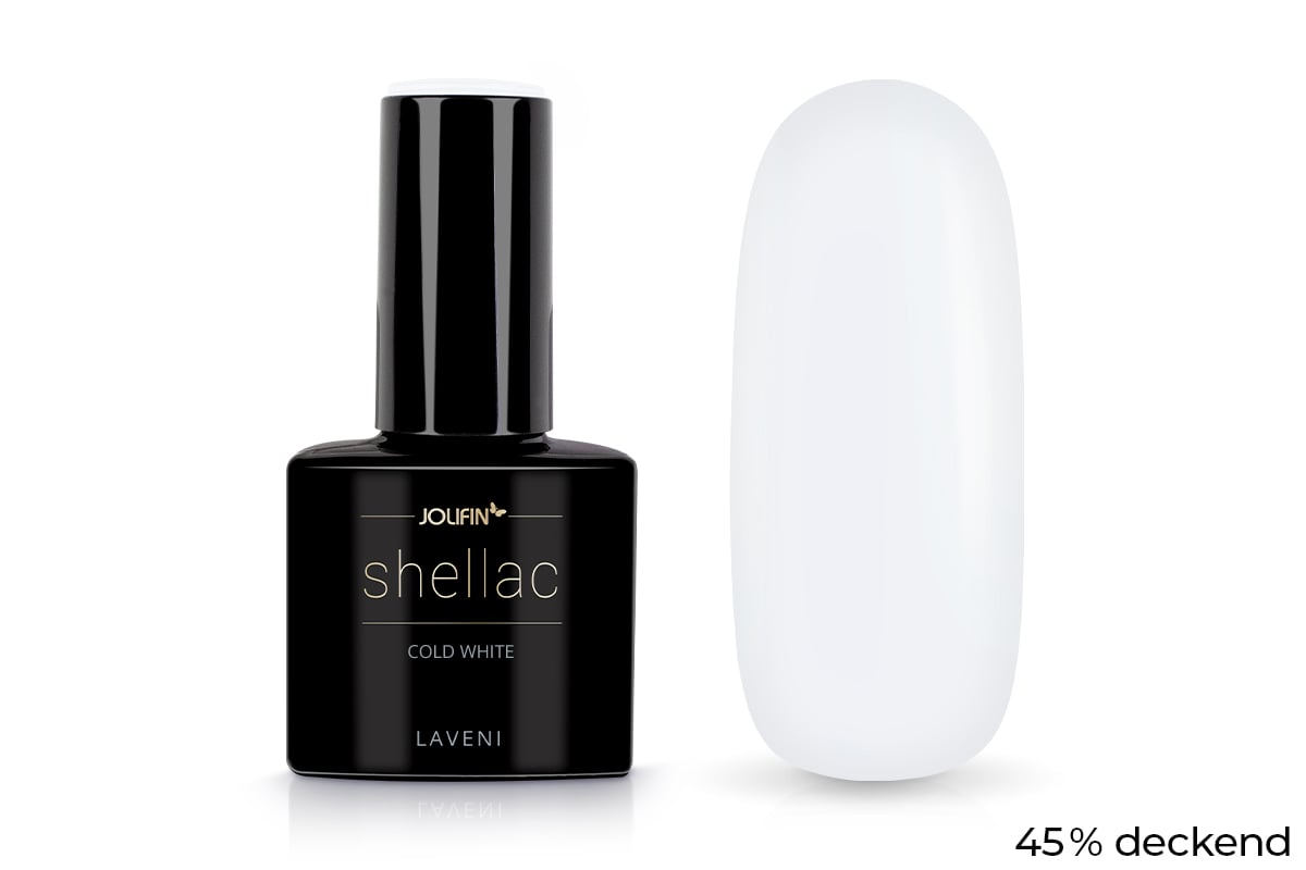 Jolifin LAVENI Shellac - cold white 10ml