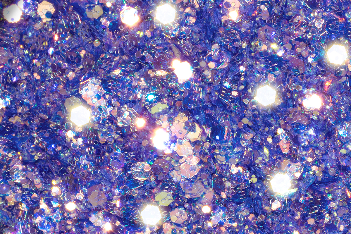 Jolifin LAVENI Glitterpuder - purple sunset