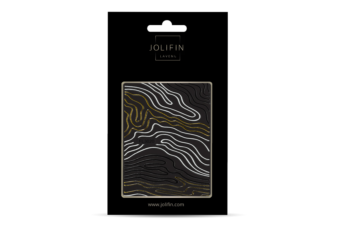 Jolifin LAVENI XL Sticker - black & white Nr. 17