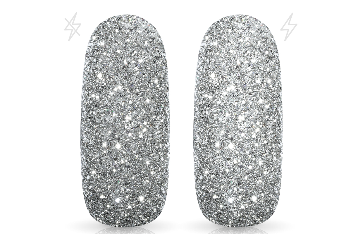 Jolifin LAVENI FlashOn glitter powder - bright silver