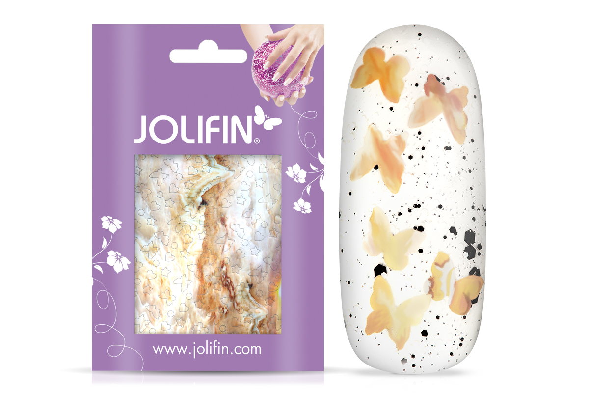 Jolifin Marble Sticker - Butterfly Mix Nr. 1